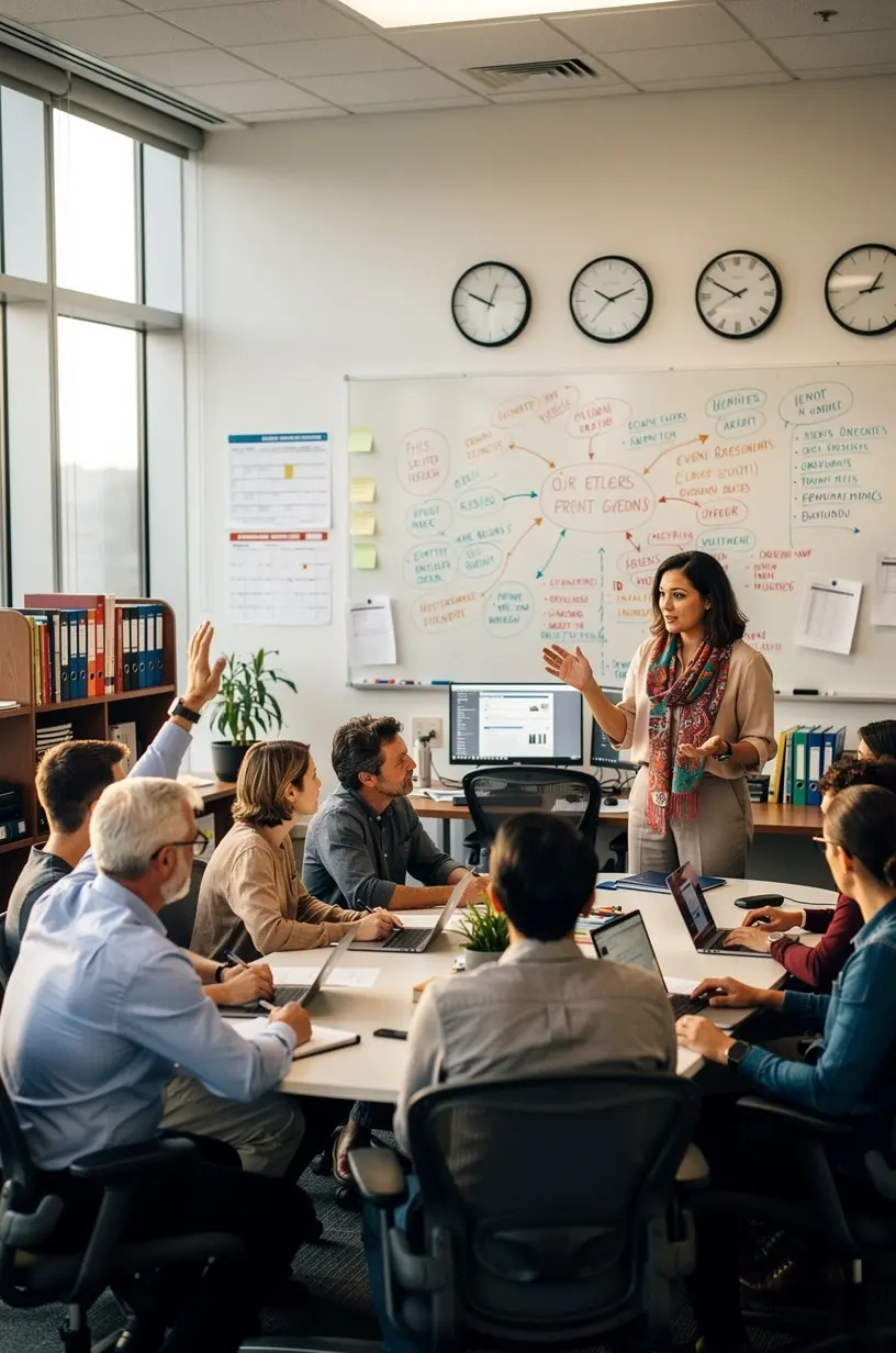 Adults enjoying themed night events in the city